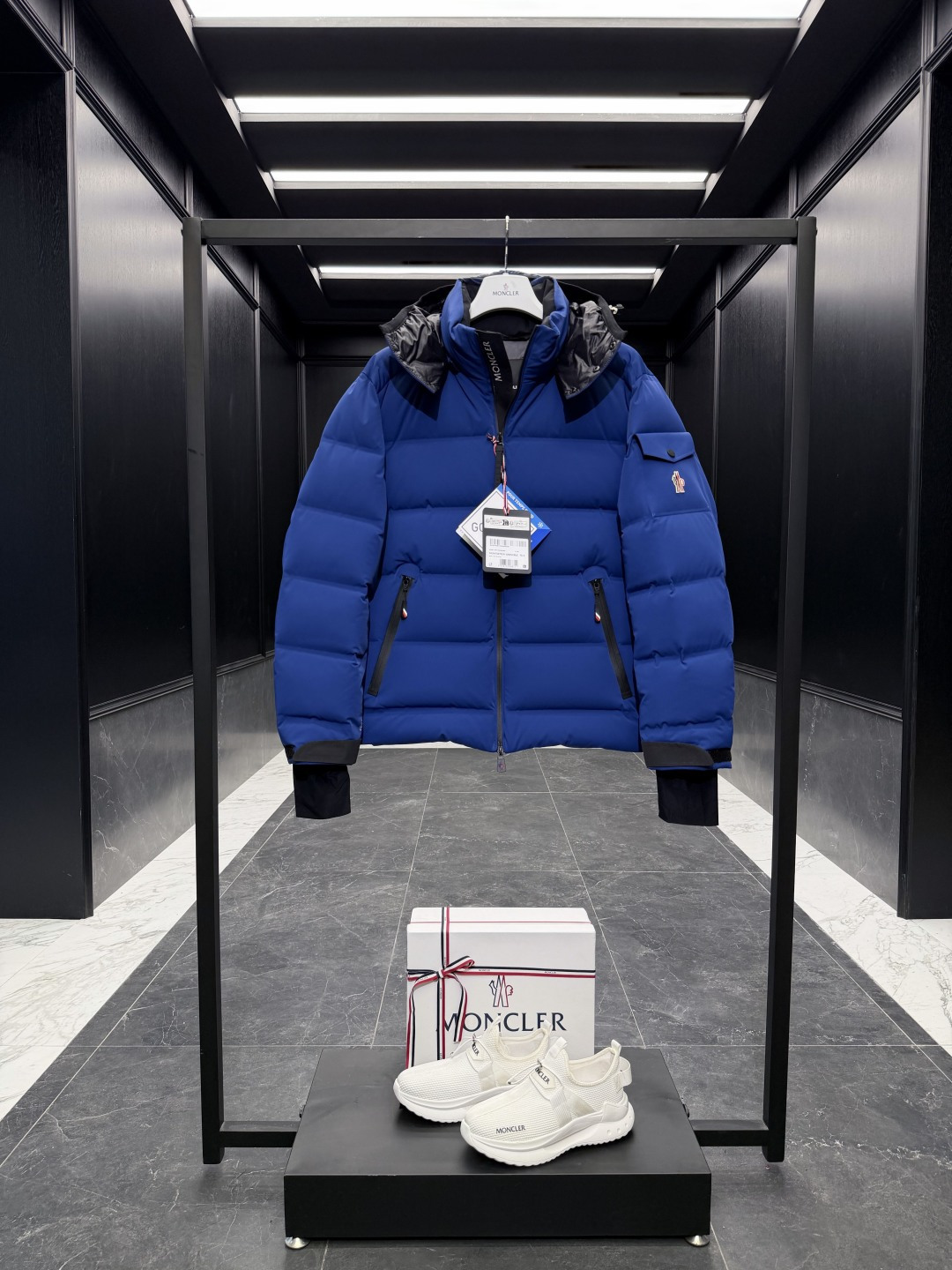 Moncler Male Jacket Knitted Black S-m-l