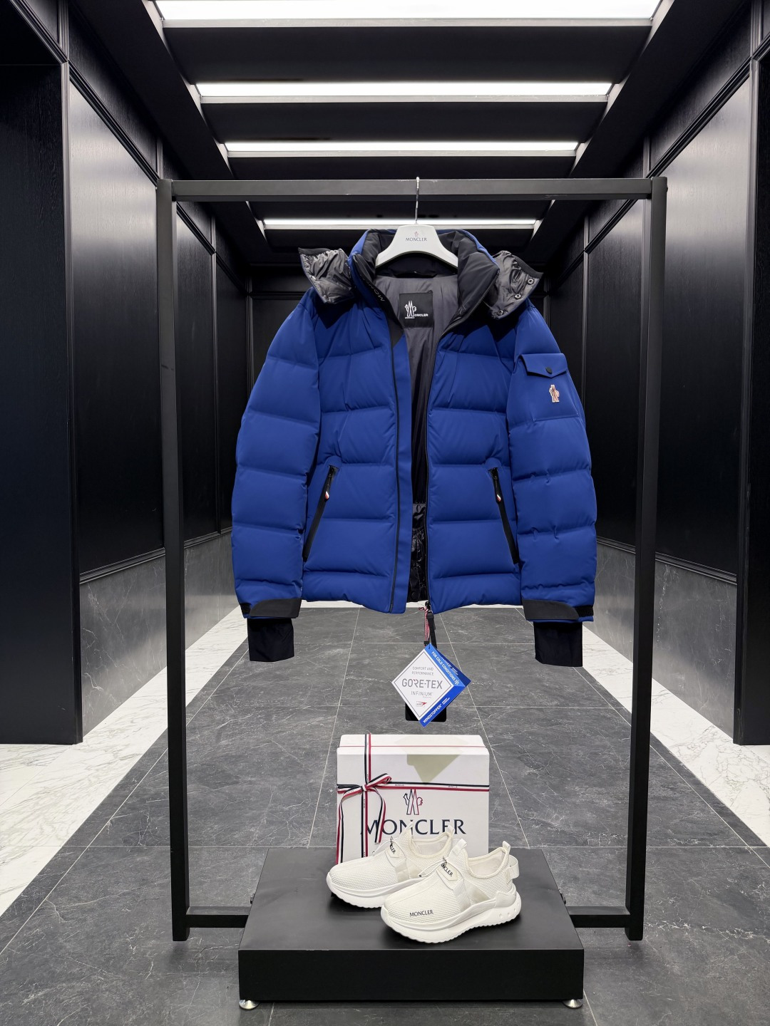 Moncler Male Jacket Knitted Black S-m-l