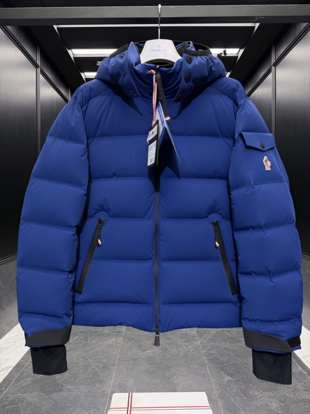 Moncler Male Jacket Knitted Black S-m-l
