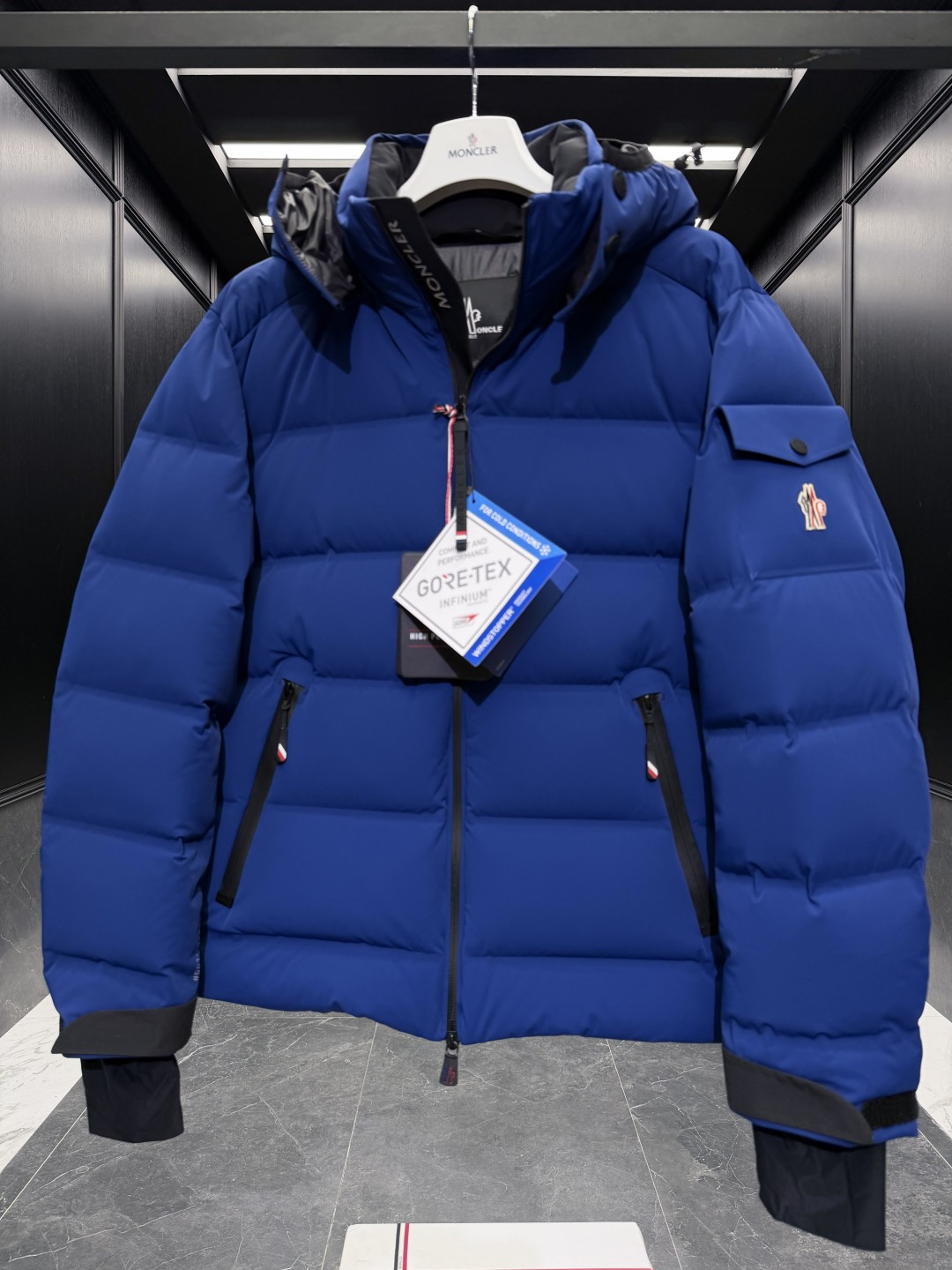 Moncler Male Jacket Knitted Black S-m-l