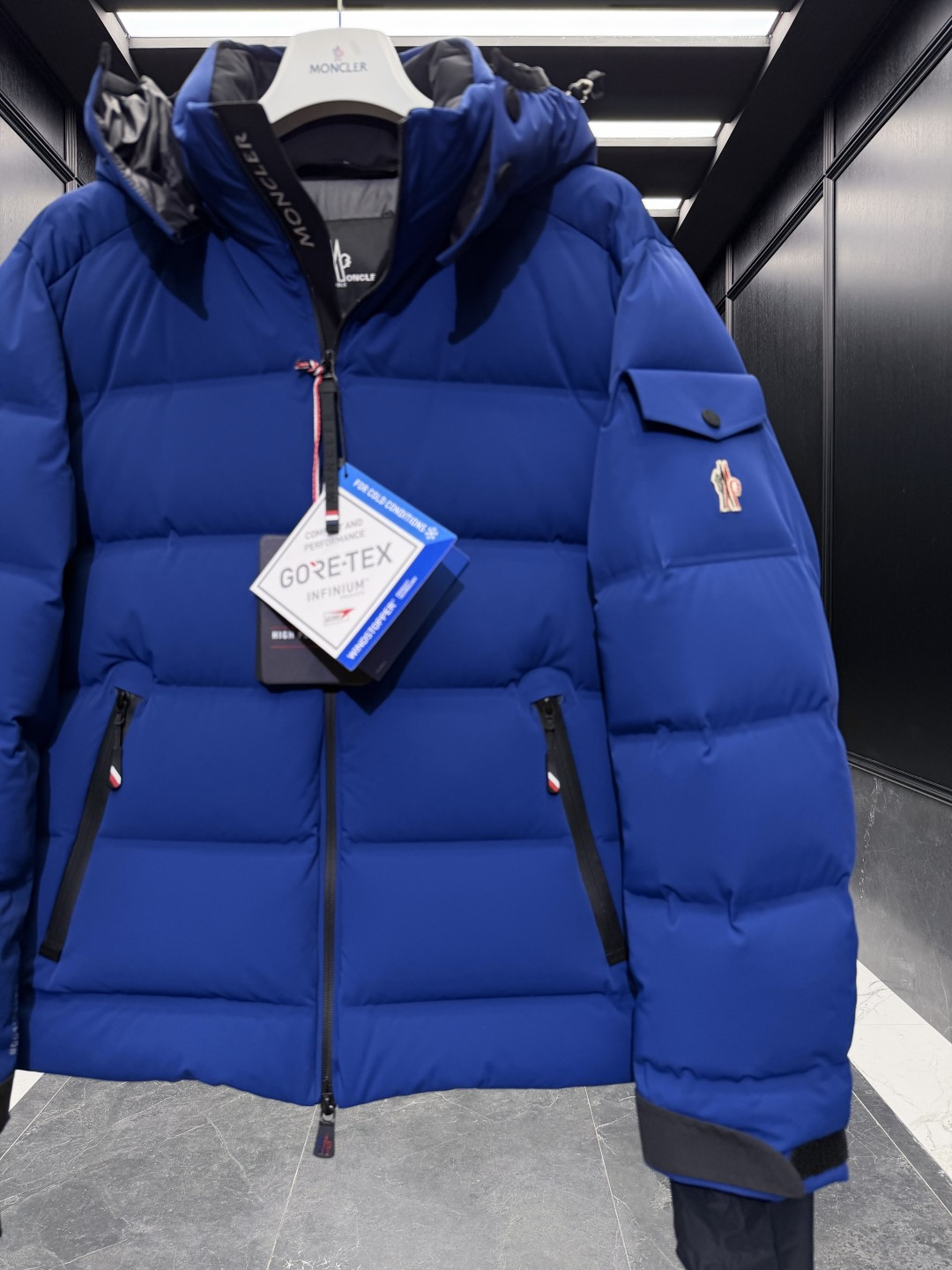 Moncler Male Jacket Knitted Black S-m-l