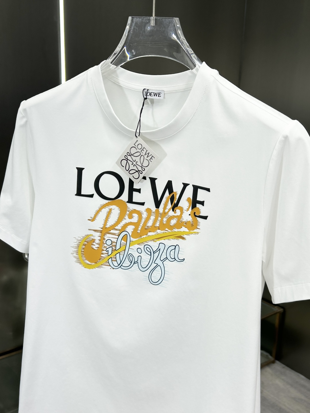 Loewe Basic Clothing Cotton Black Printed S-l-xl