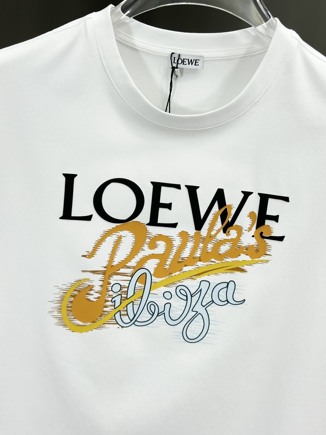Loewe Basic Clothing Cotton Black Printed S-l-xl