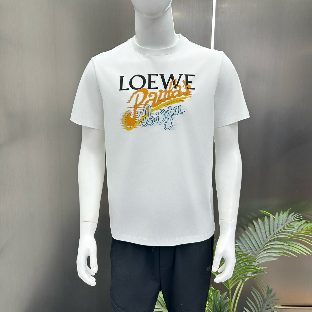 Loewe Basic Clothing Cotton Black Printed S-l-xl
