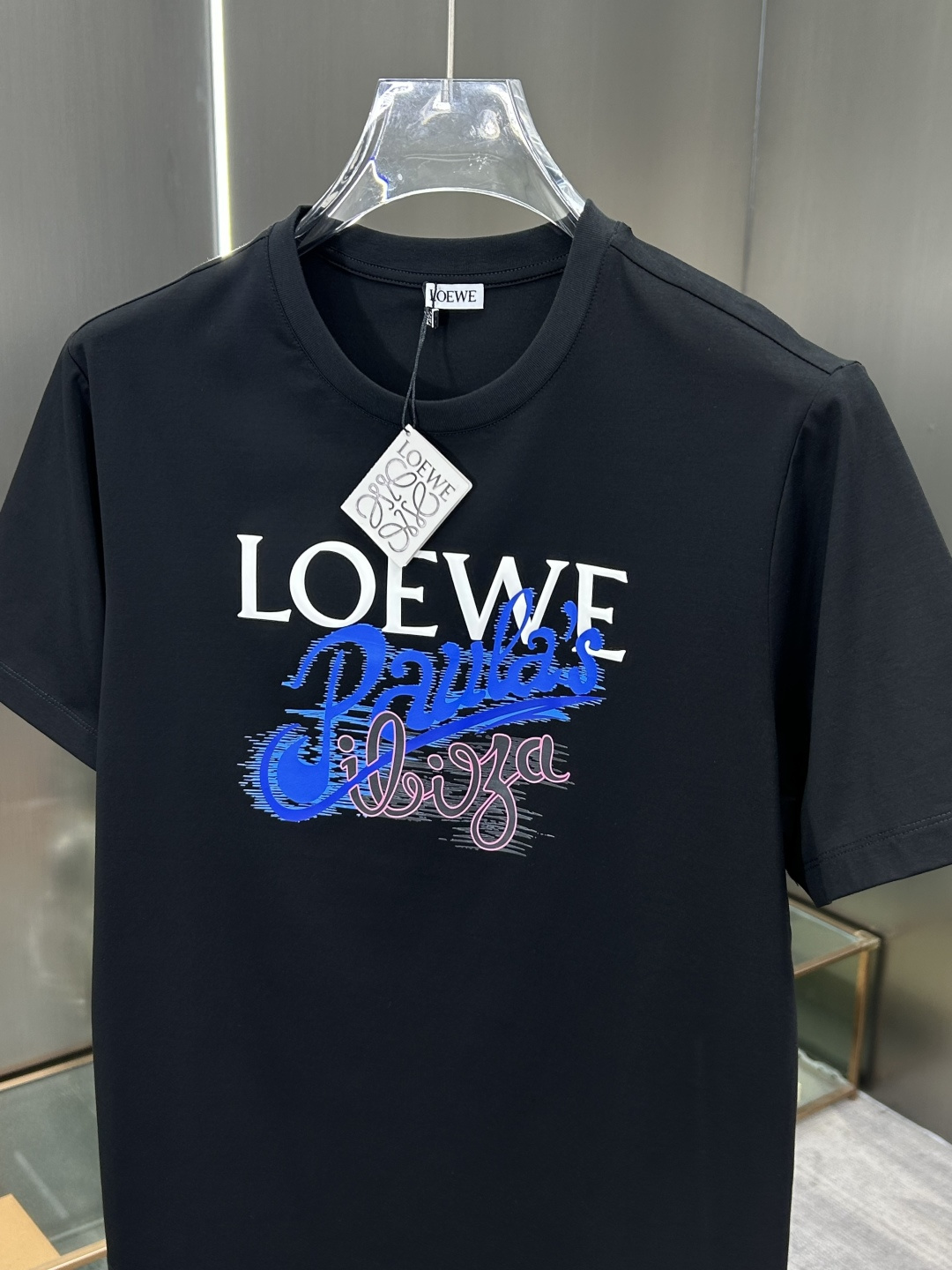 Loewe Basic Clothing Cotton Black Printed S-l-xl
