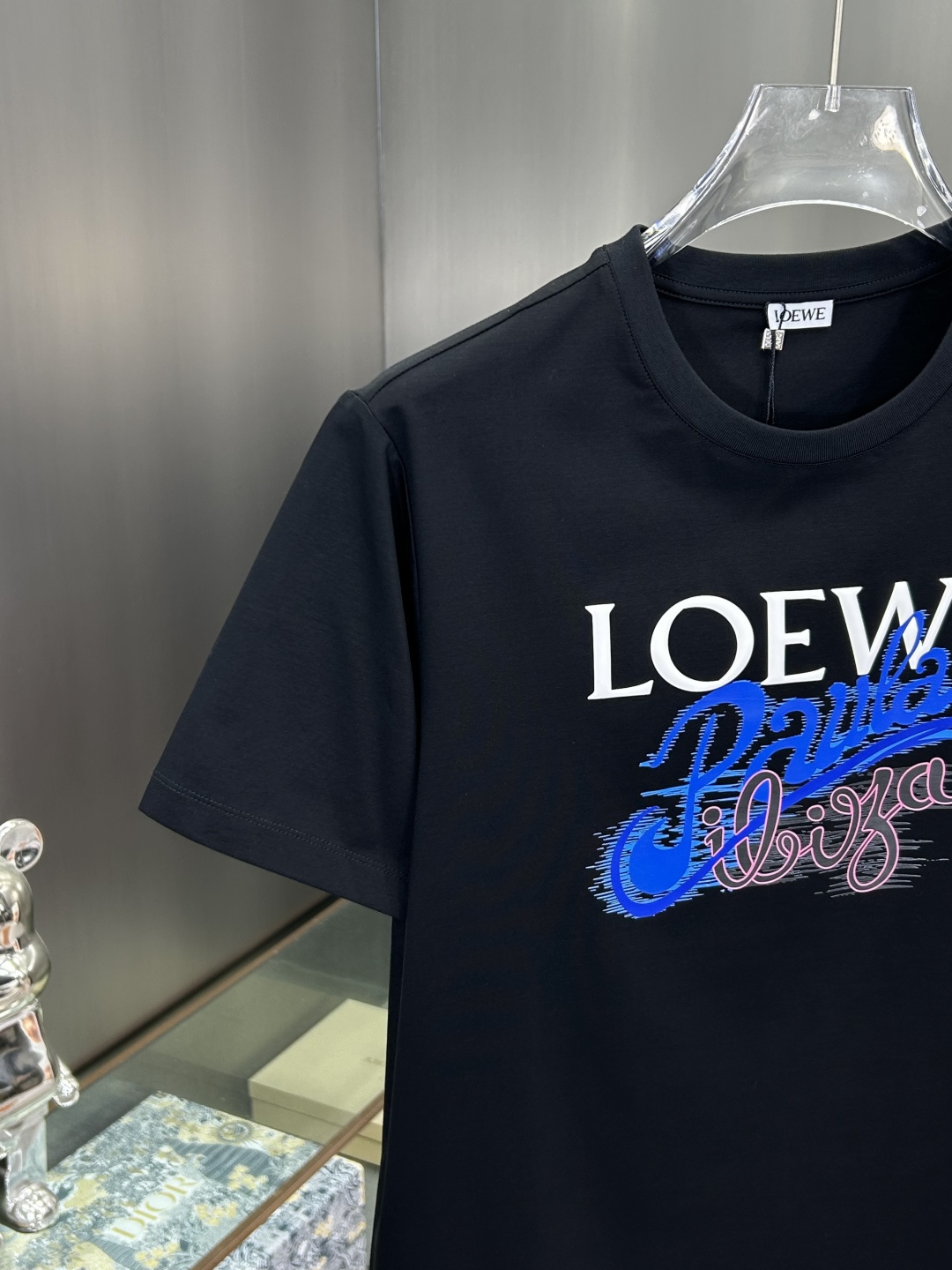 Loewe Basic Clothing Cotton Black Printed S-l-xl