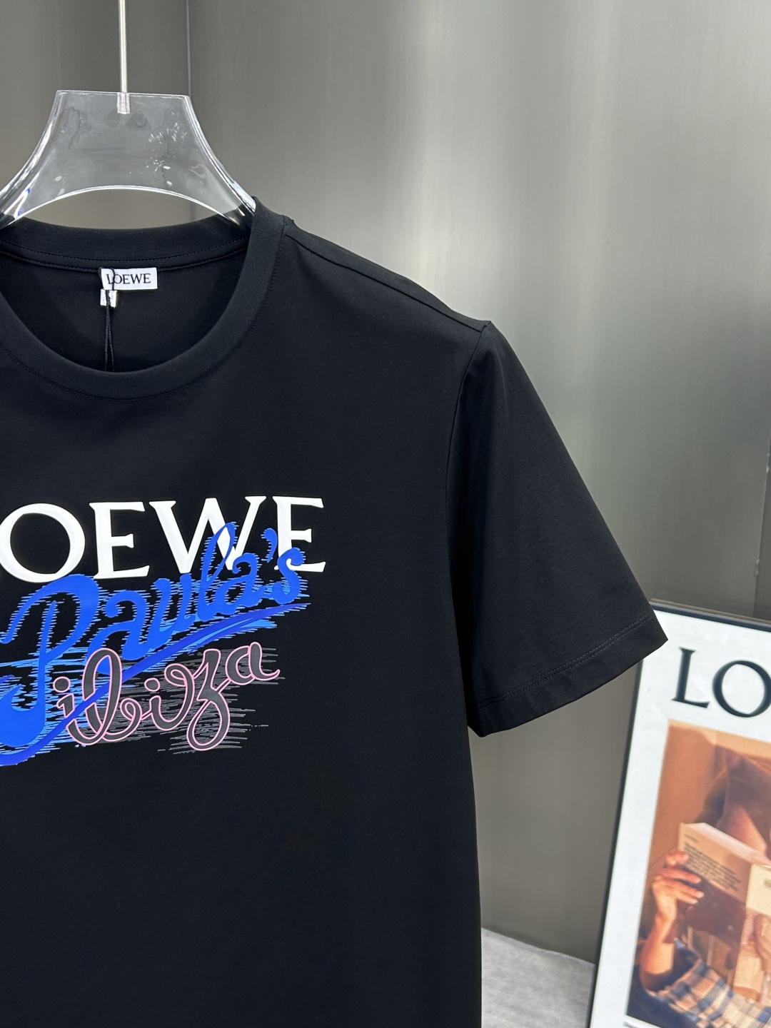 Loewe Basic Clothing Cotton Black Printed S-l-xl