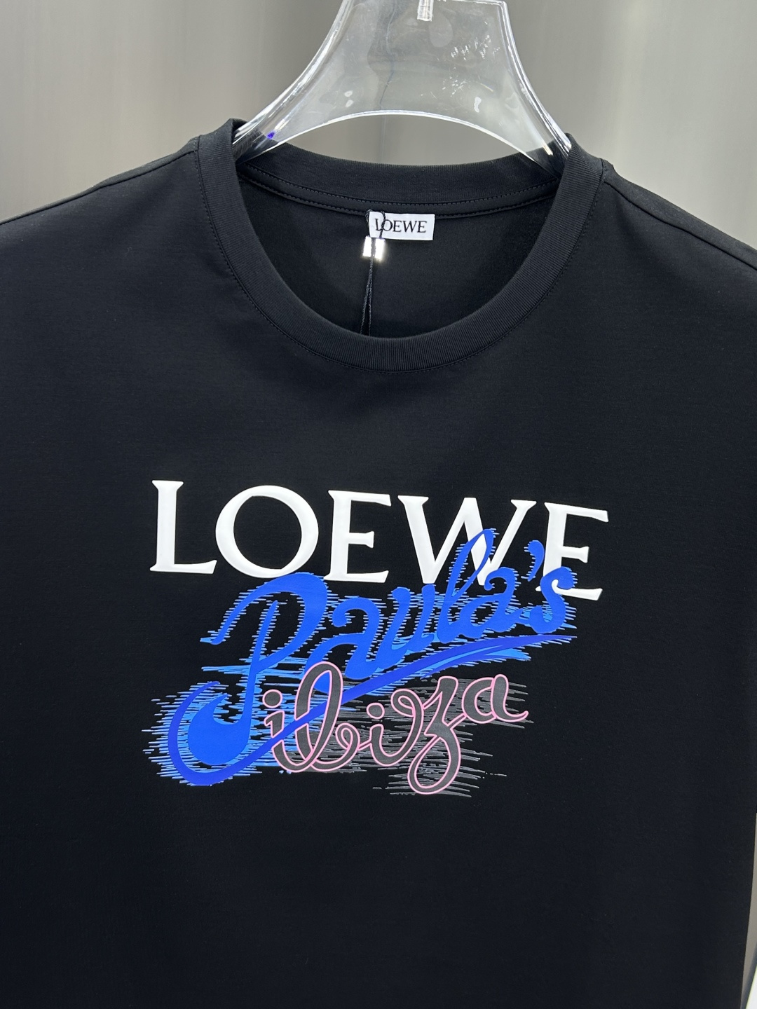 Loewe Basic Clothing Cotton Black Printed S-l-xl