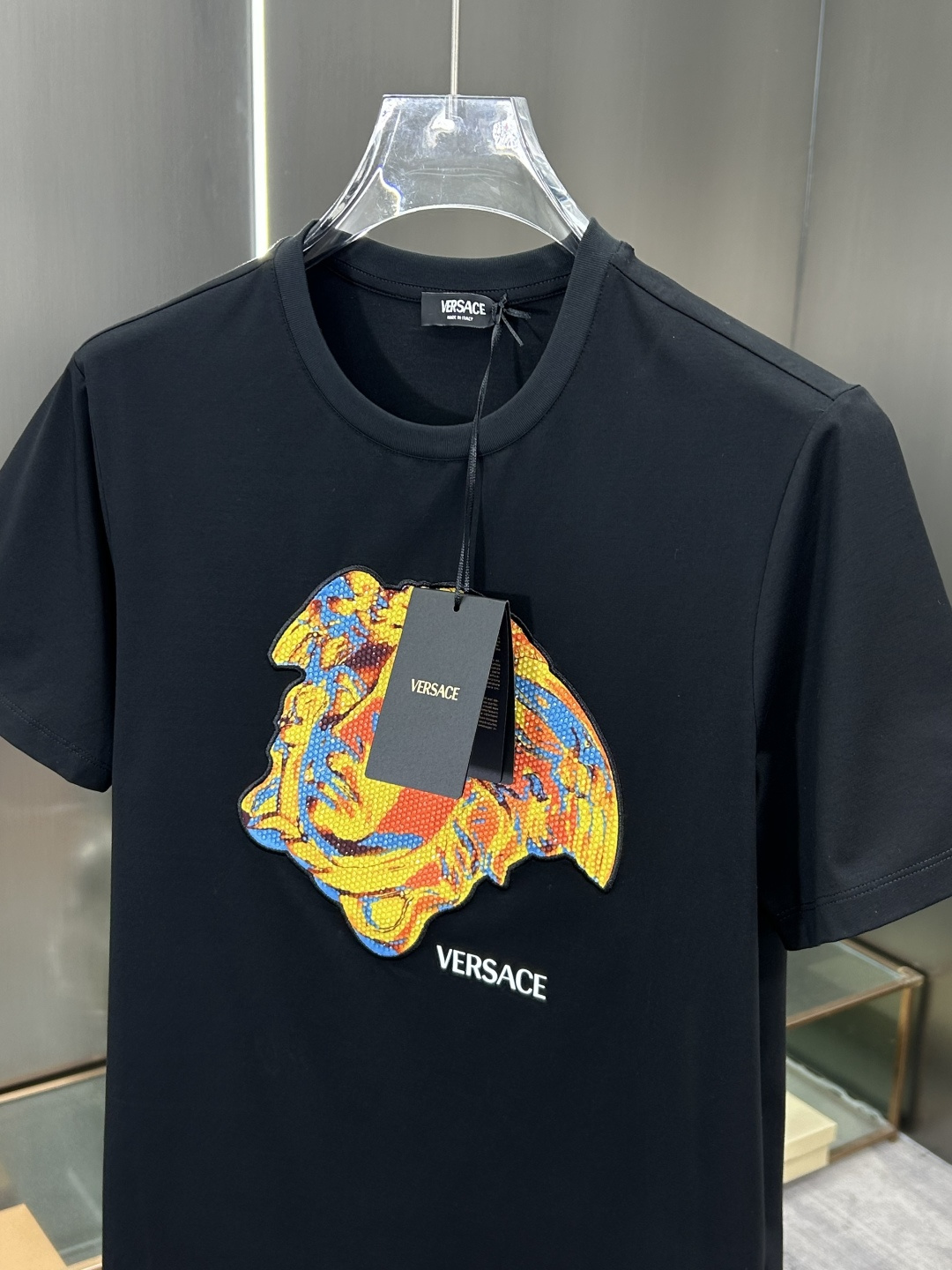 Versace Basic Clothing Cotton Black S-m-xxxl
