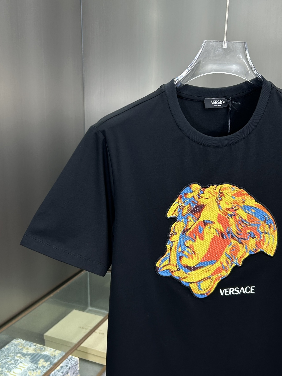 Versace Basic Clothing Cotton Black S-m-xxxl