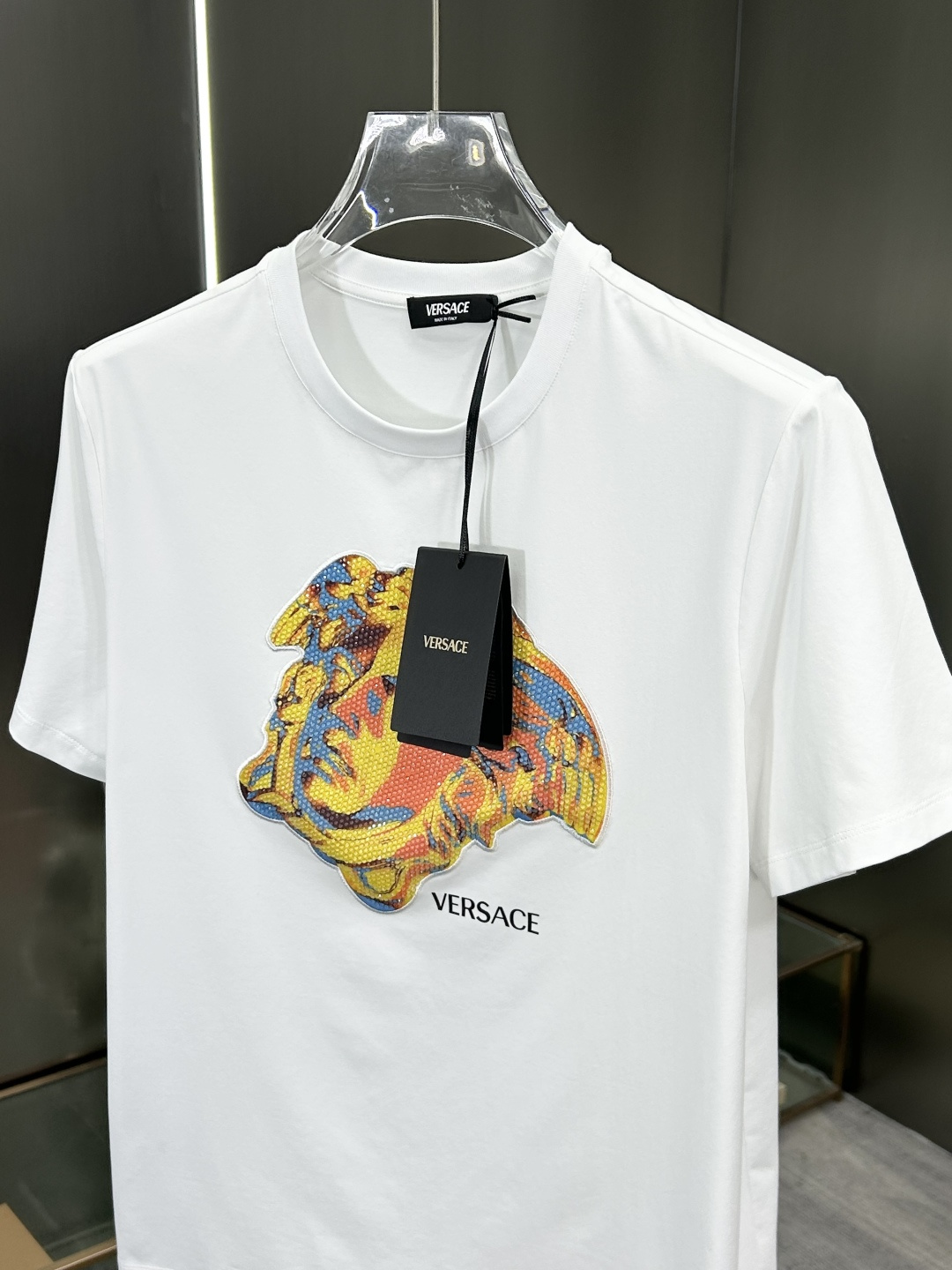 Versace Basic Clothing Cotton Black S-m-xxxl