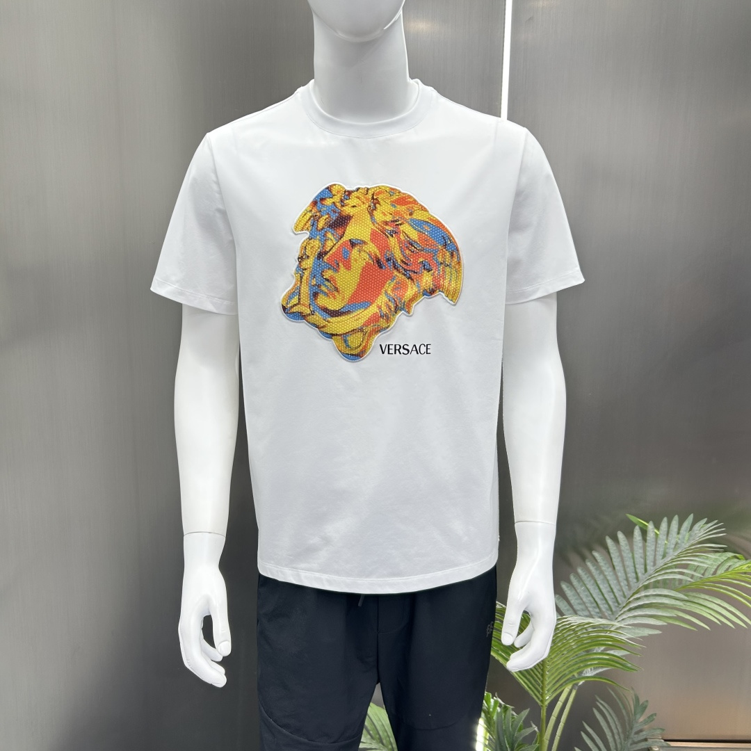 Versace Basic Clothing Cotton Black S-m-xxxl