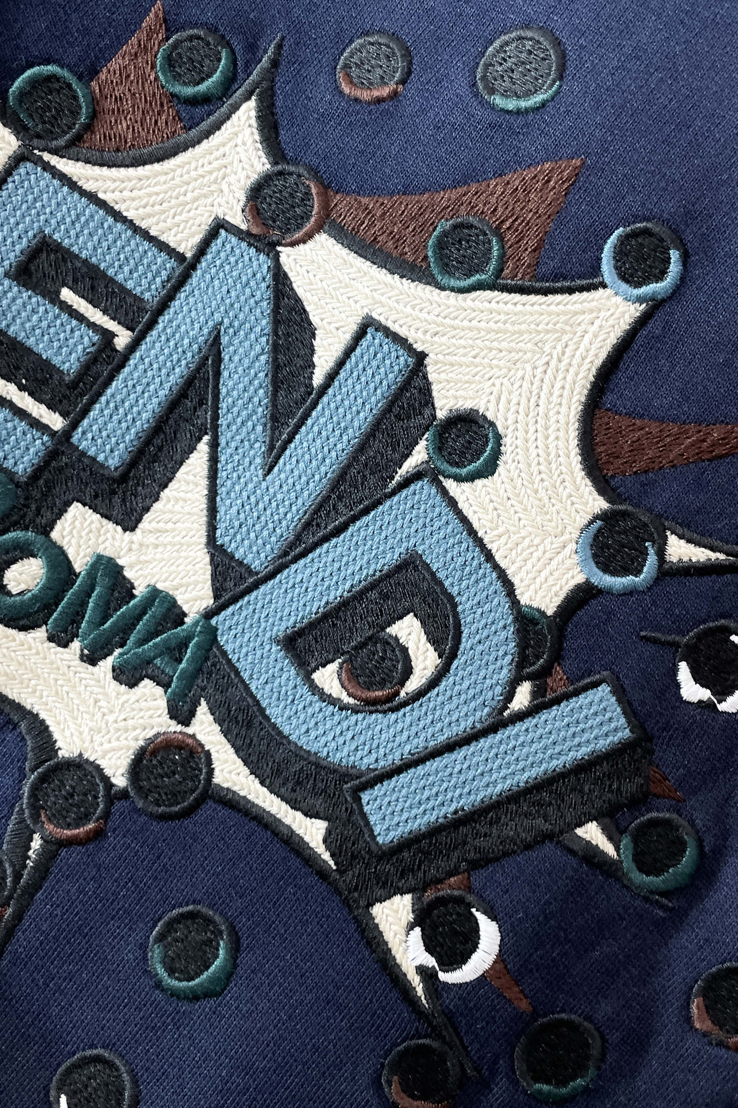 Fendi Hoodie Cotton Blue Printed S-m-l-xl