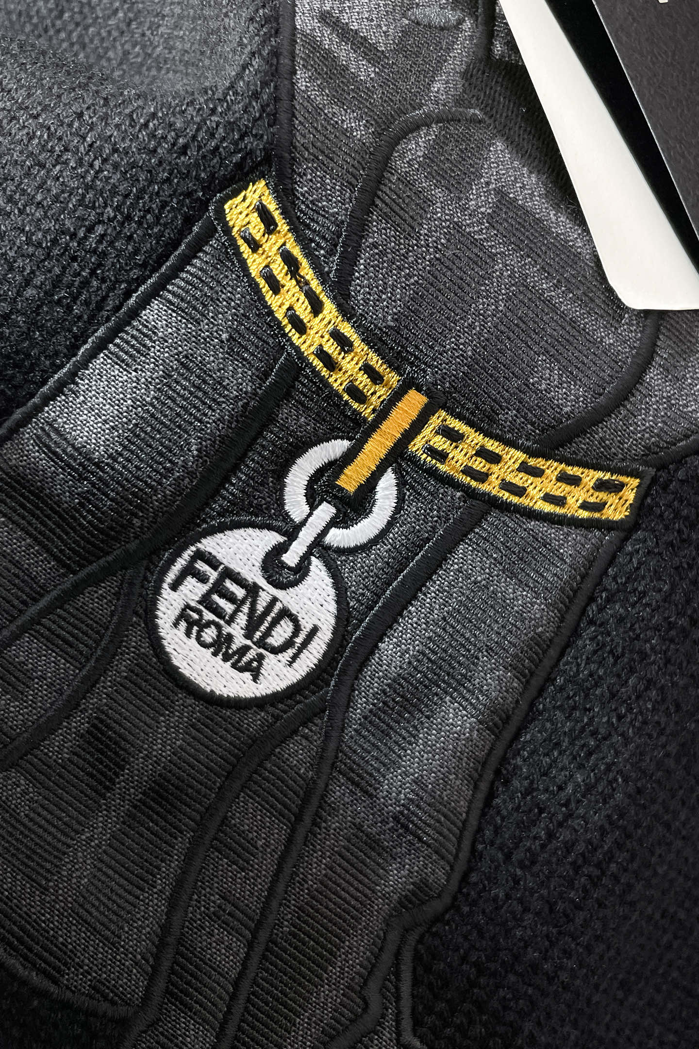 Fendi Couple Basic Clothing Cotton Black S-m-l-xl
