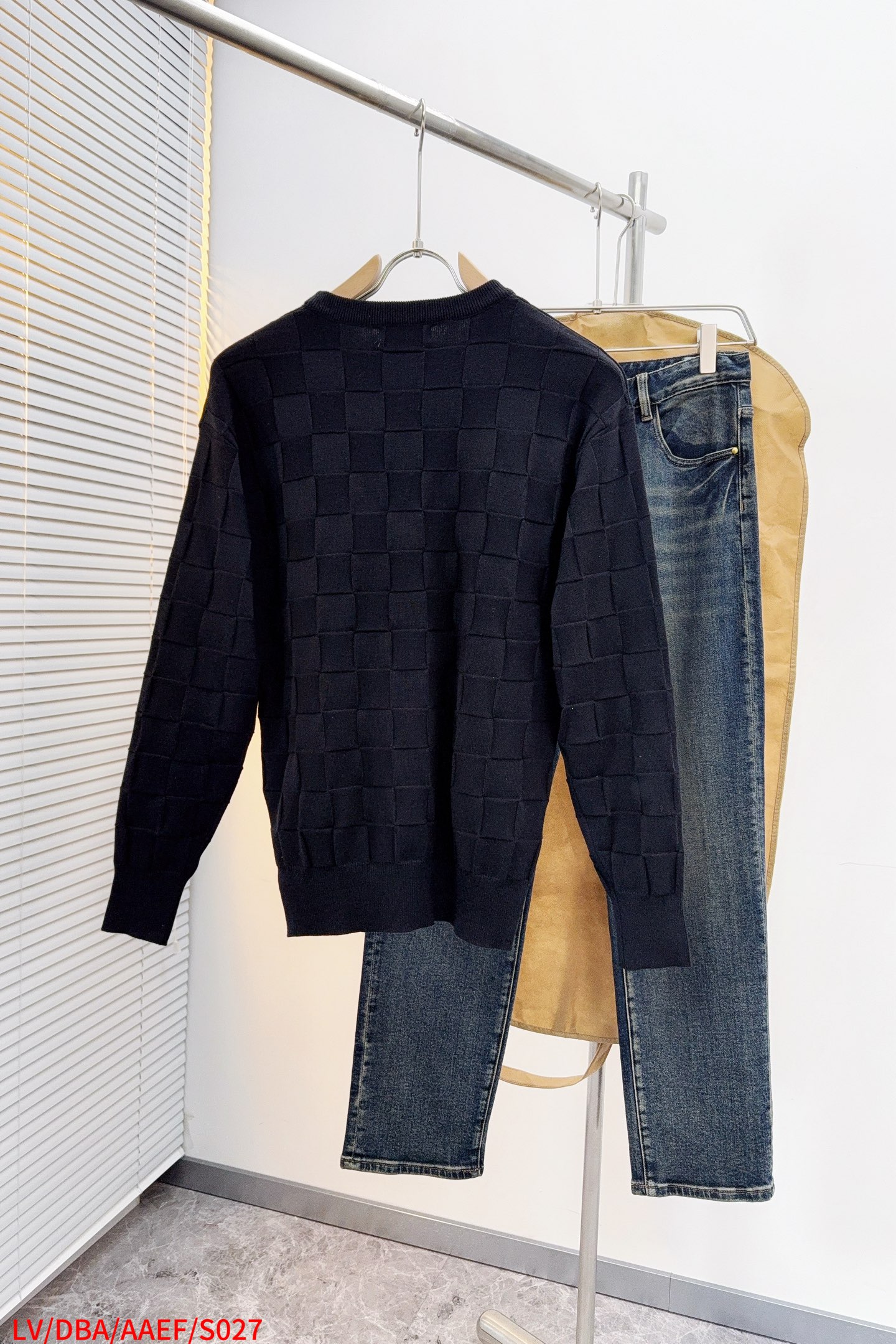 Louis Vuitton Couple Basic Clothing Wool Loose Fit S-l-xl