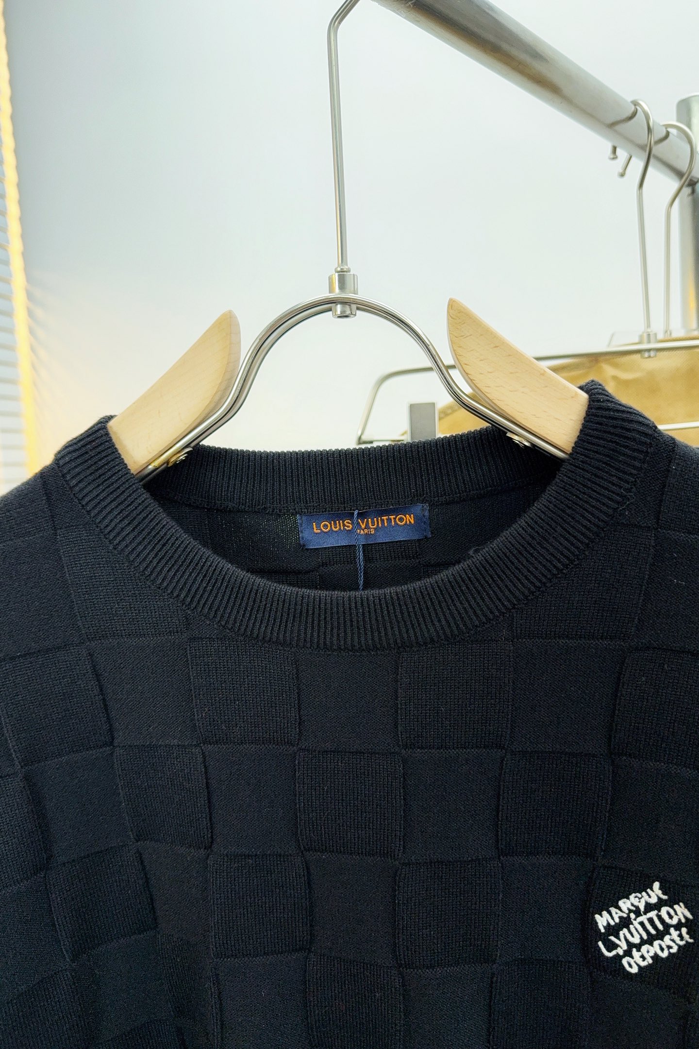 Louis Vuitton Couple Basic Clothing Wool Loose Fit S-l-xl