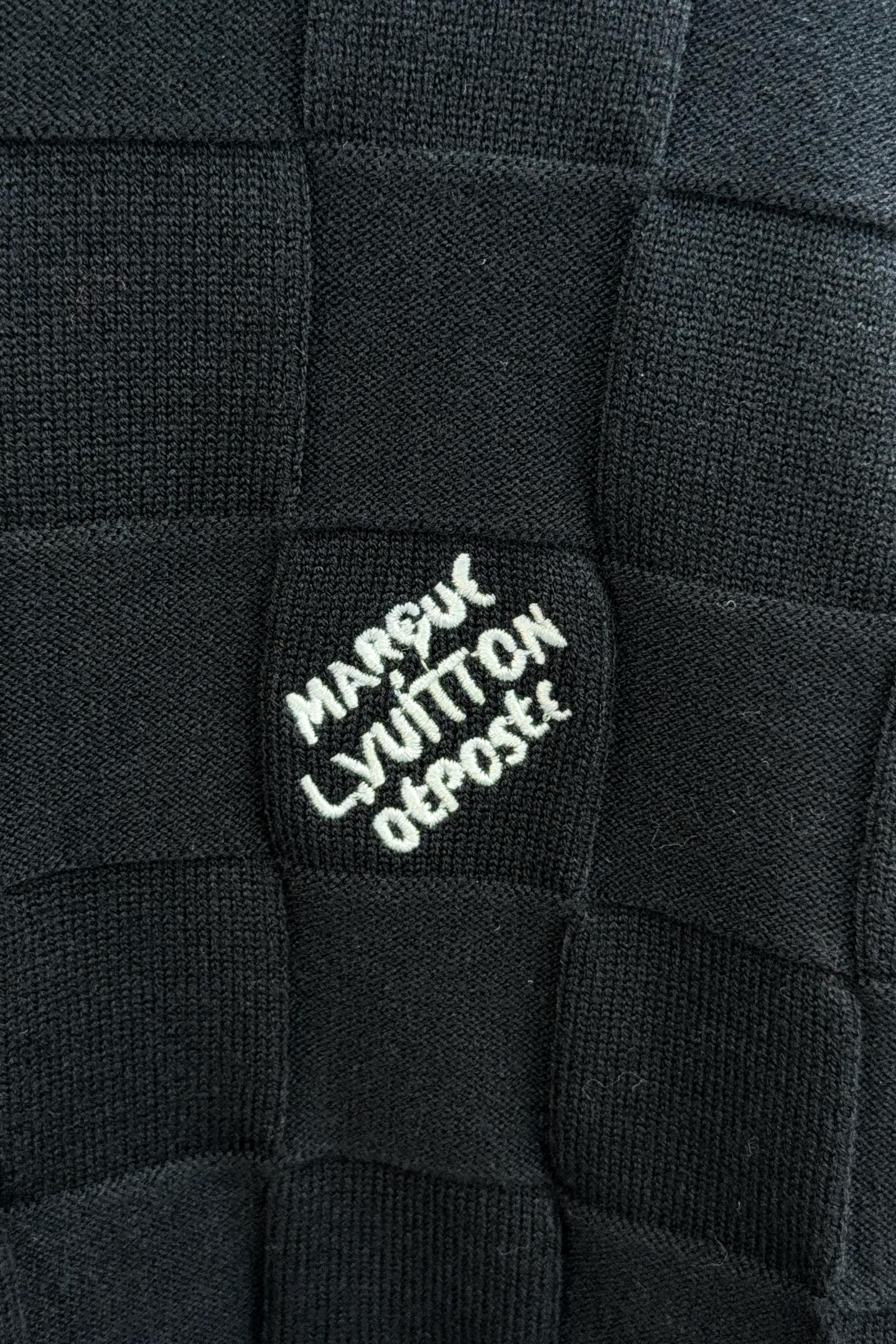 Louis Vuitton Couple Basic Clothing Wool Loose Fit S-l-xl