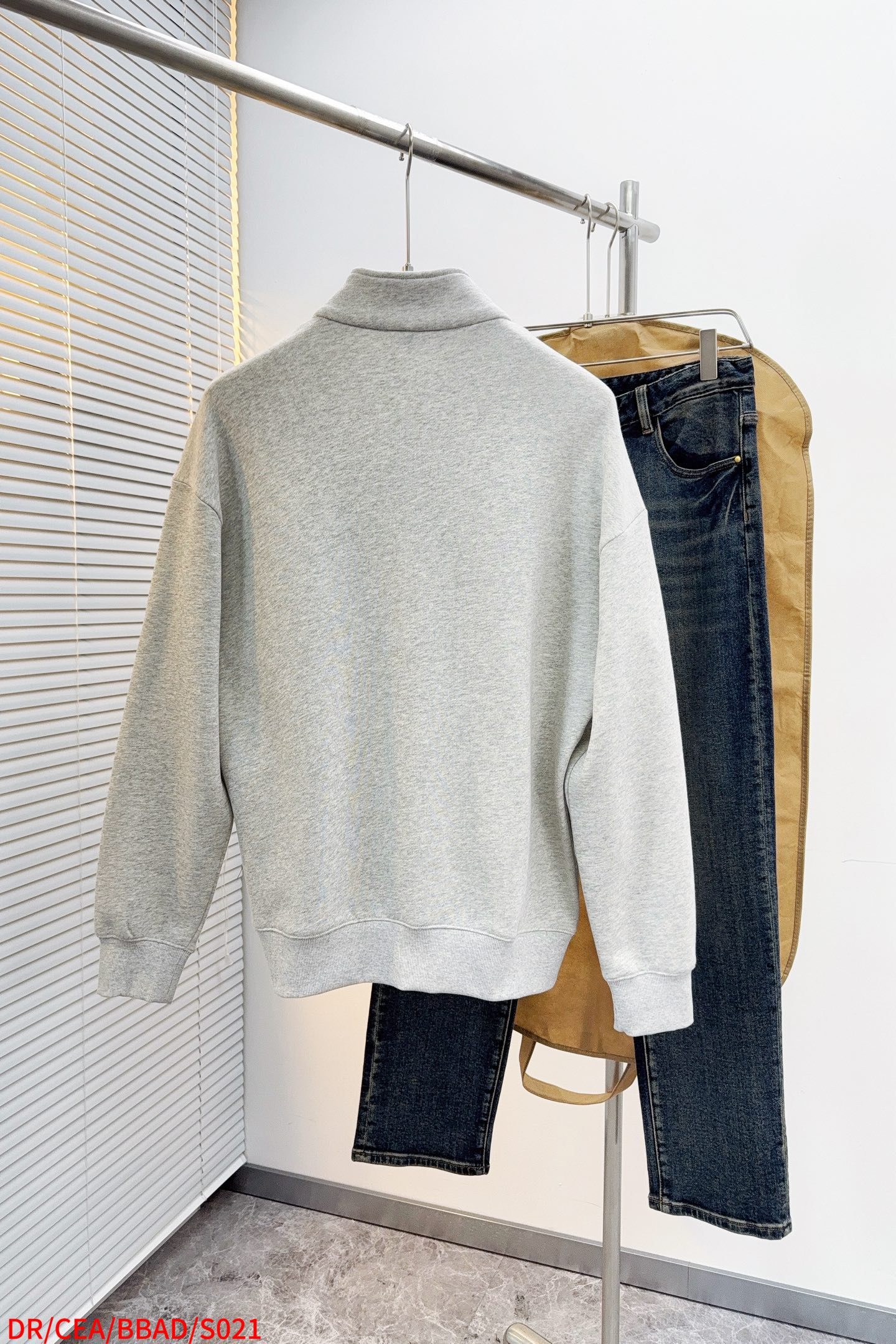 Dior Hoodie Cotton Gray S-m-l-xl