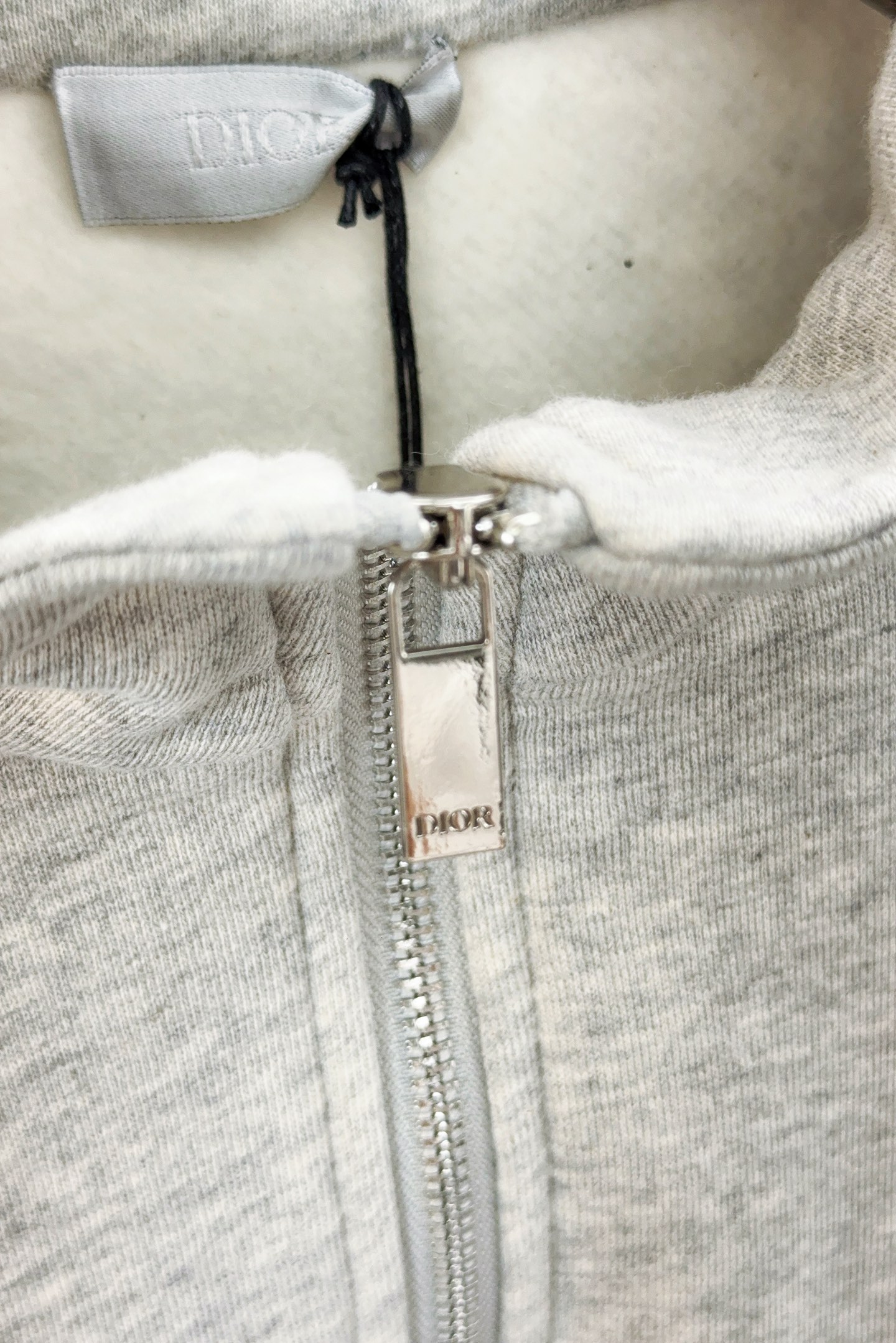 Dior Hoodie Cotton Gray S-m-l-xl