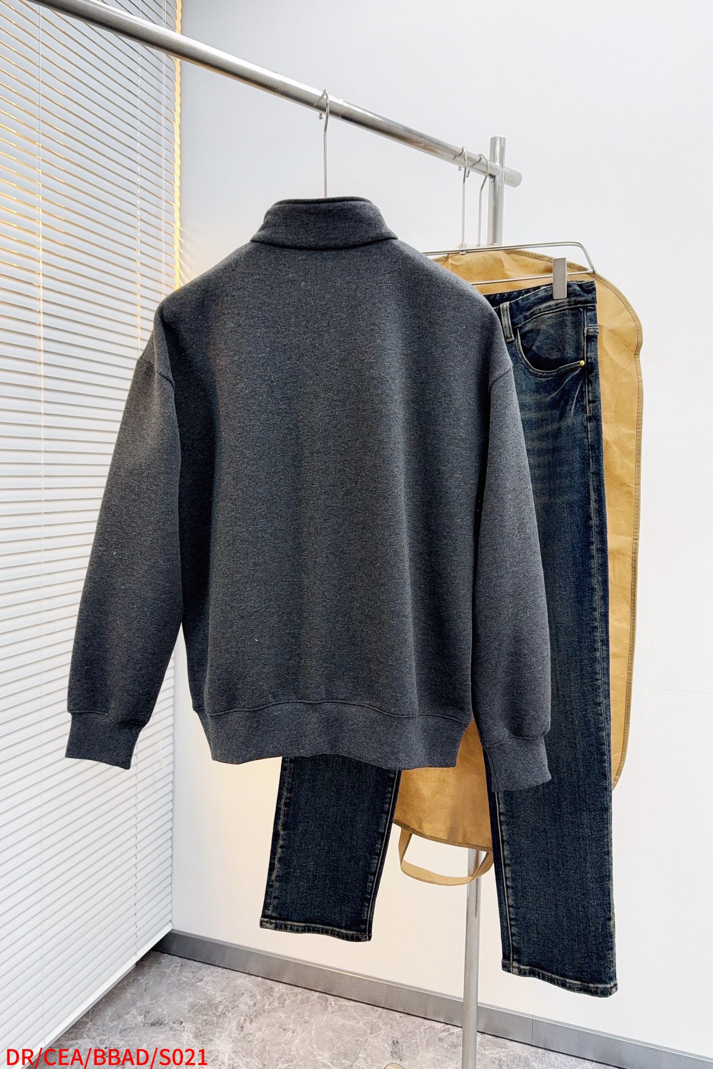 Dior Hoodie Cotton Gray S-m-l-xl