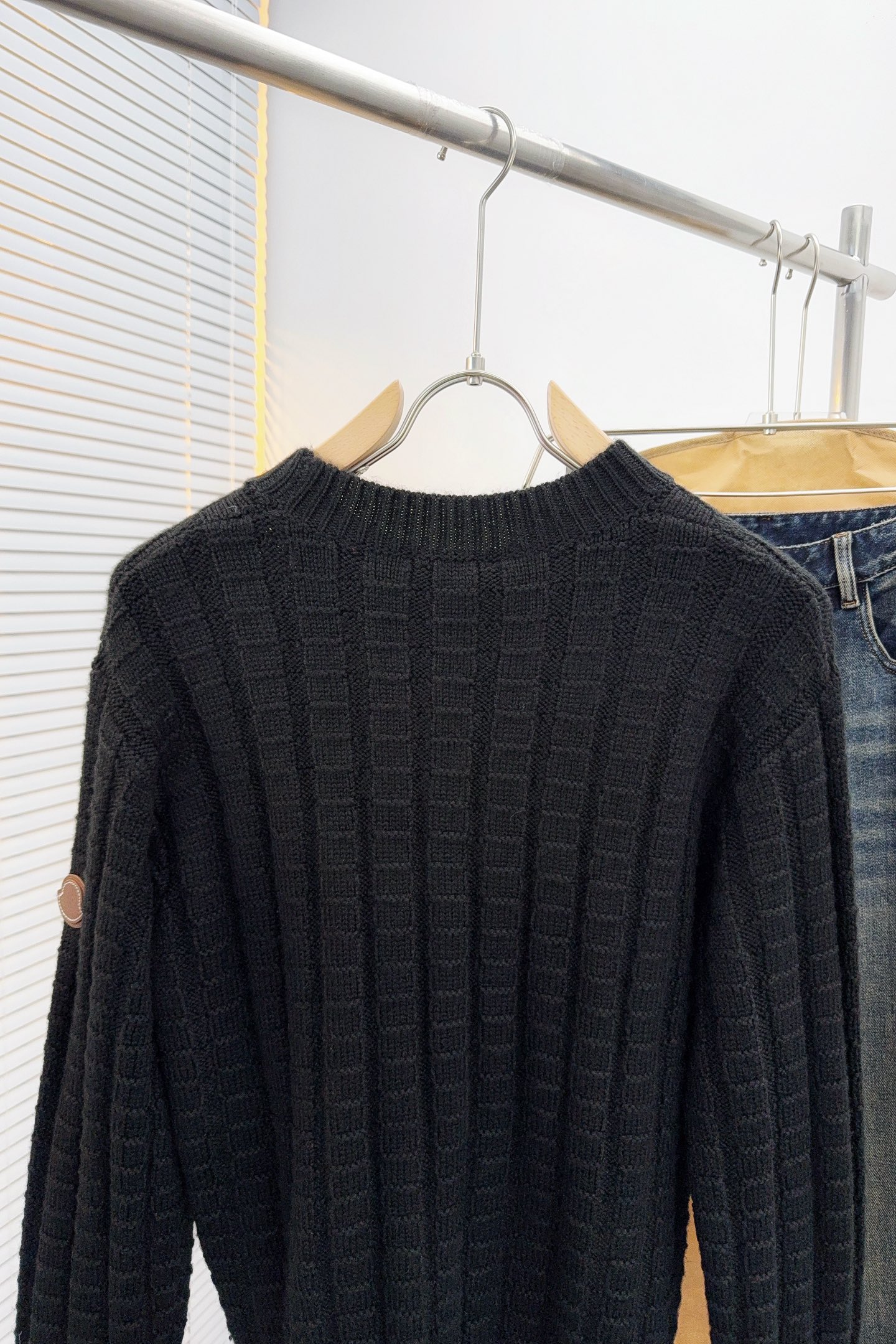 Moncler Basic Clothing Wool Red Loose Fit S-m-l-xl