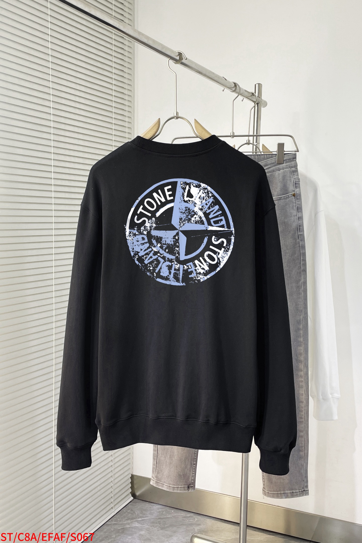 Stone Island Hoodie Cotton Printed S-m-l-xl