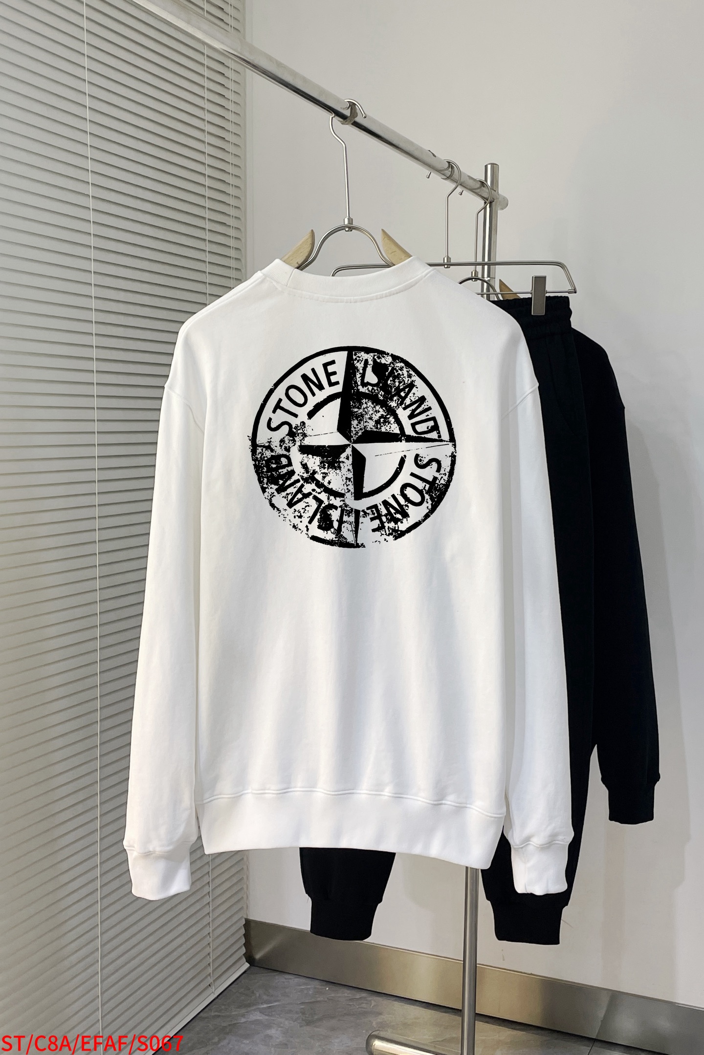 Stone Island Hoodie Cotton Printed S-m-l-xl