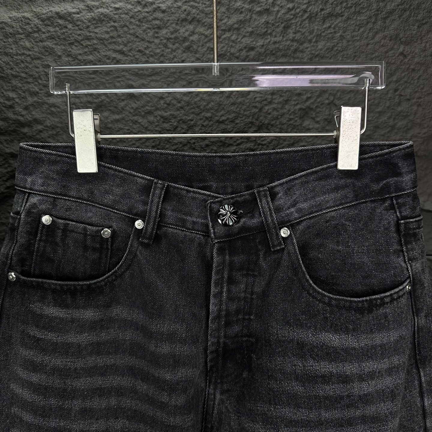 Chrome Hearts Couple Jeans Loose Fit