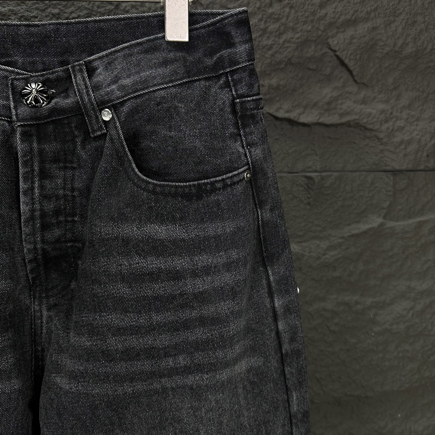 Chrome Hearts Couple Jeans Loose Fit
