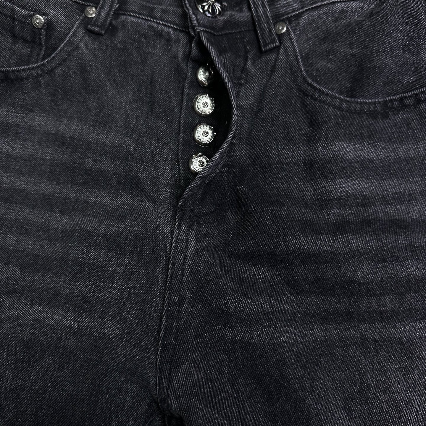 Chrome Hearts Couple Jeans Loose Fit