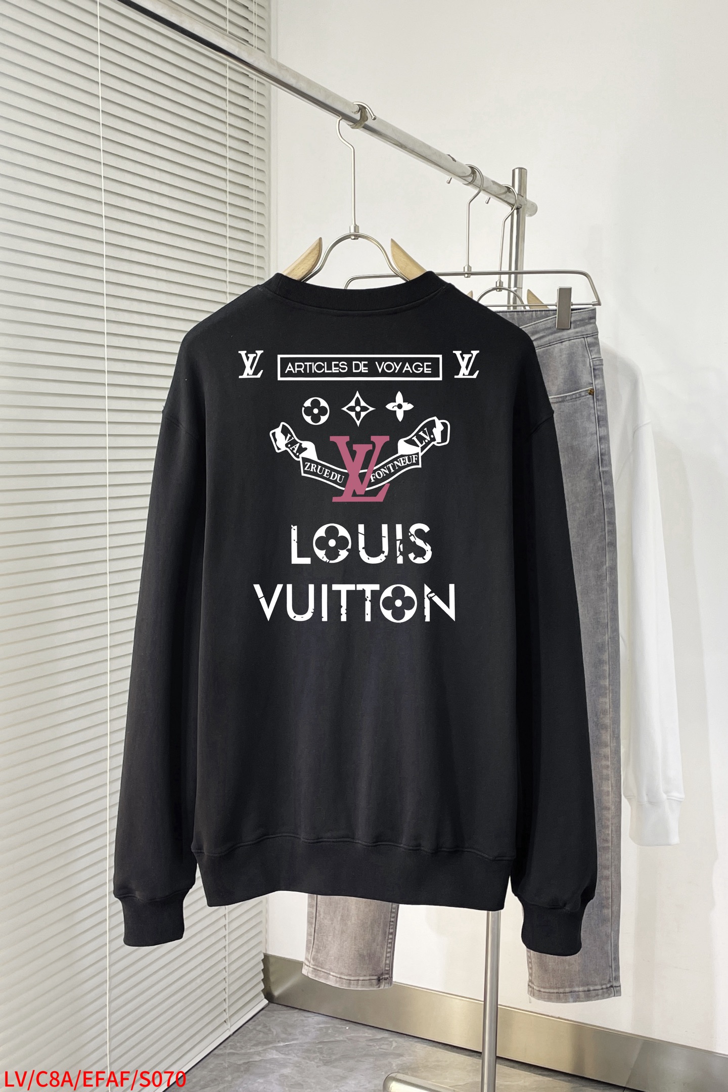 Louis Vuitton Hoodie Cotton Printed S-m-l-xl