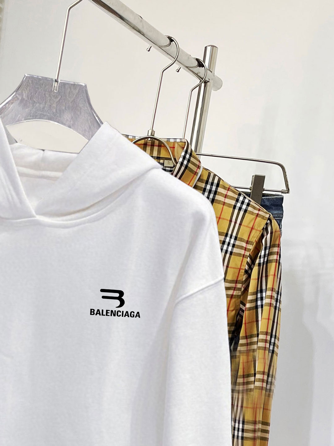 Balenciaga Couple Hoodie Cotton Printed S-m-l-xl-xxl-xxxl