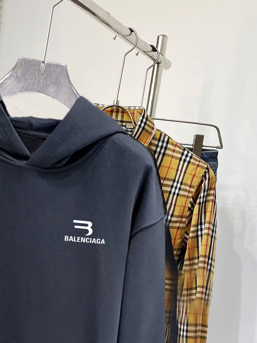 Balenciaga Couple Hoodie Cotton Printed S-m-l-xl-xxl-xxxl
