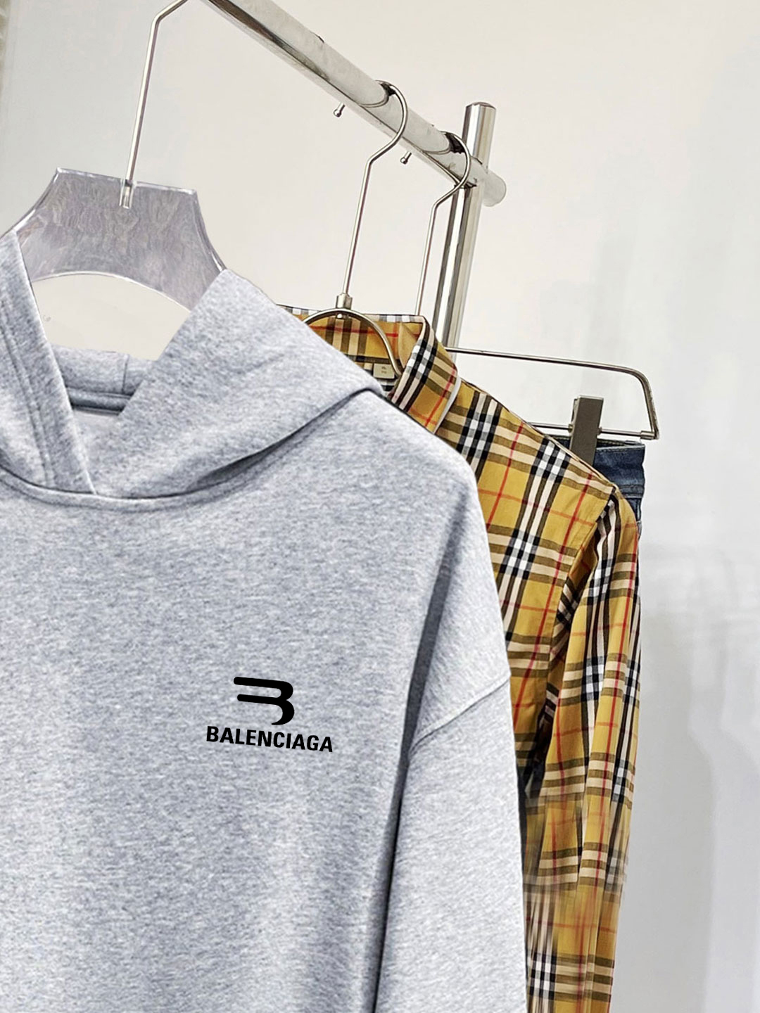 Balenciaga Couple Hoodie Cotton Printed S-m-l-xl-xxl-xxxl