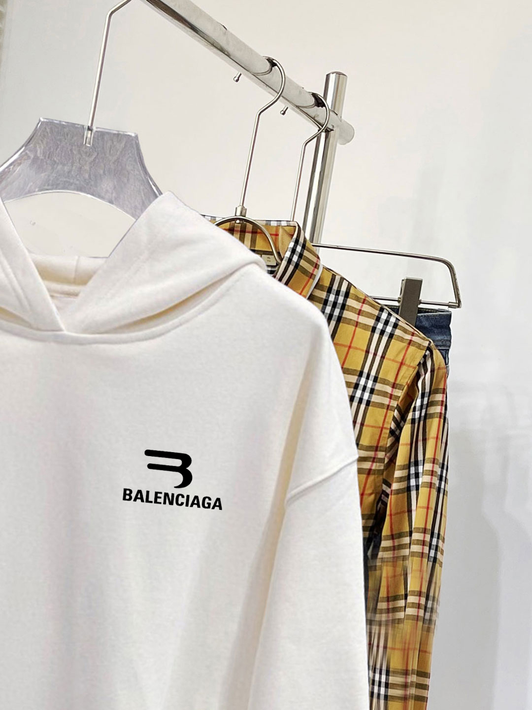 Balenciaga Couple Hoodie Cotton Printed S-m-l-xl-xxl-xxxl