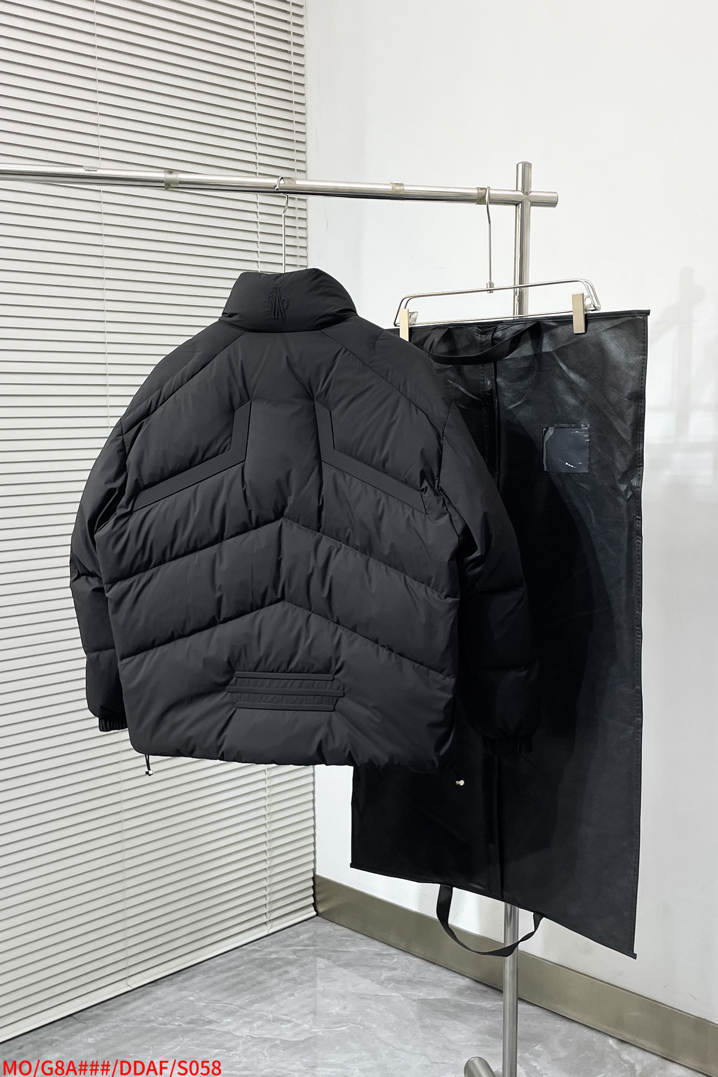 Moncler Male Down Jacket Goose Down Black Hooded S-m-l-xl