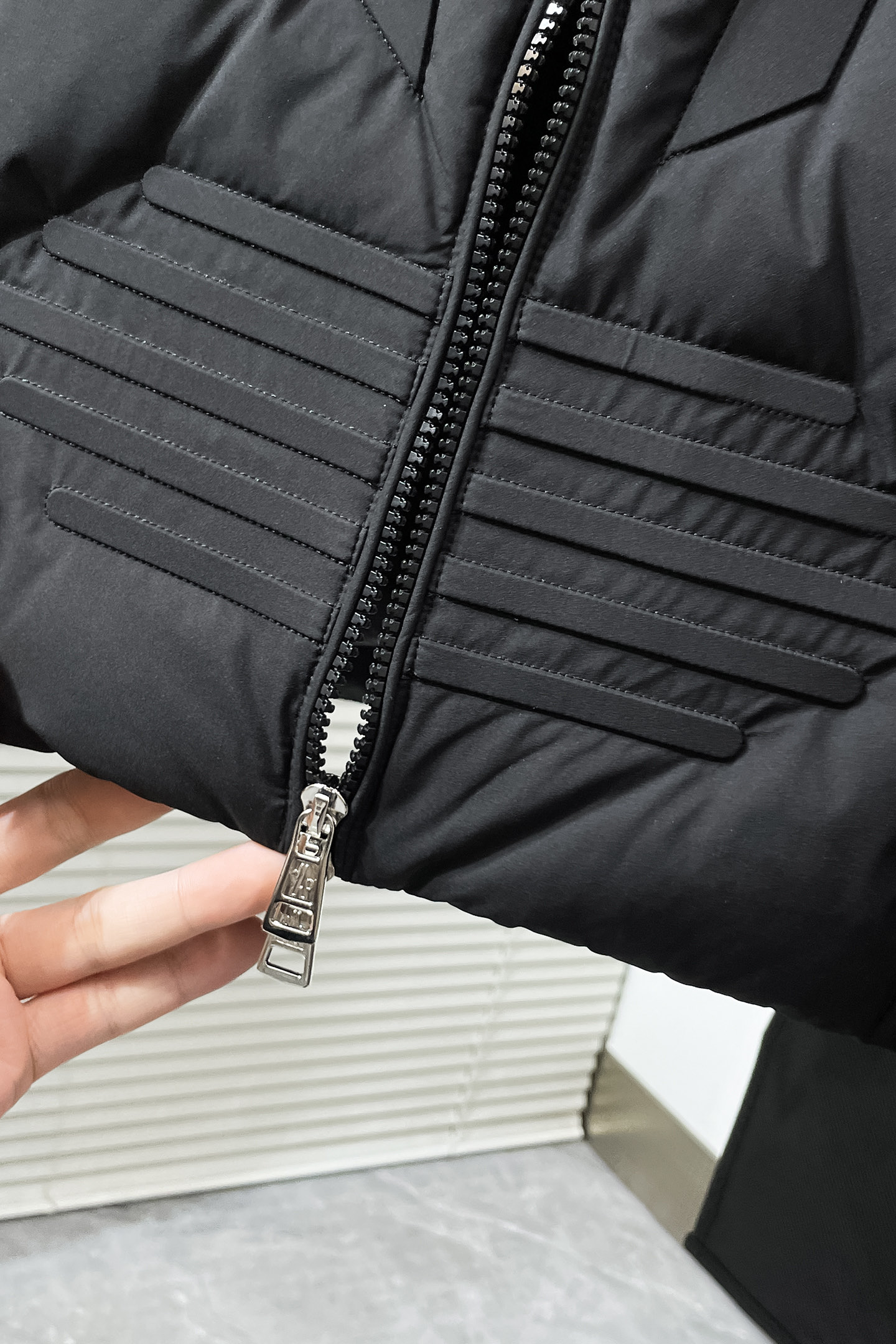 Moncler Male Down Jacket Goose Down Black Hooded S-m-l-xl