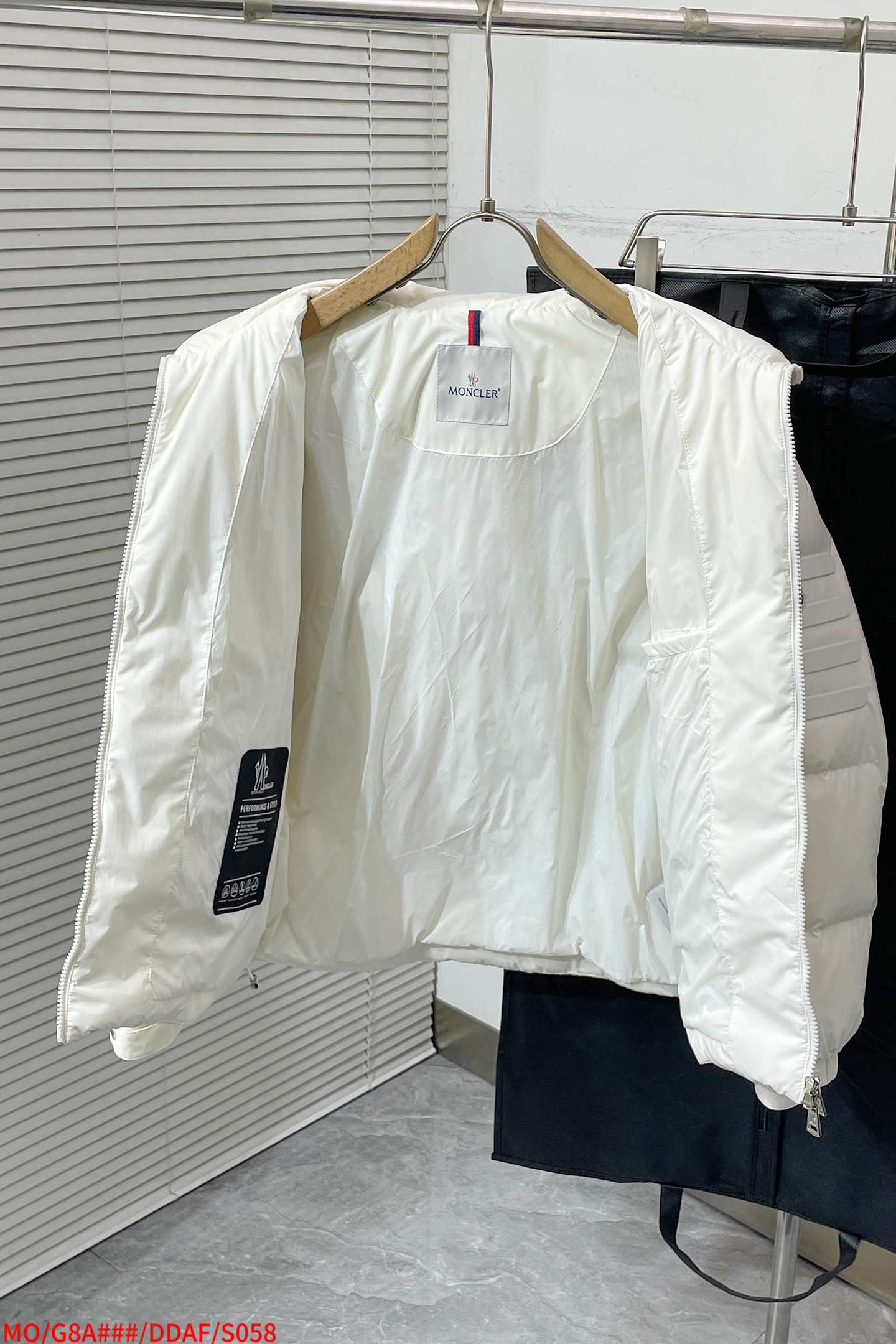 Moncler Male Down Jacket Goose Down Black Hooded S-m-l-xl