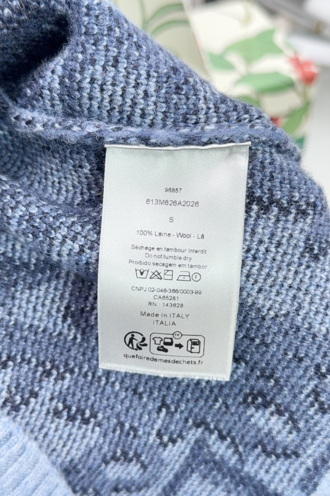 Dior Couple Jeans Cashmere Xs-l