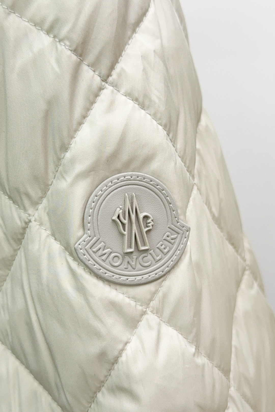 Moncler Male Down Jacket White Duck Down Black M-l