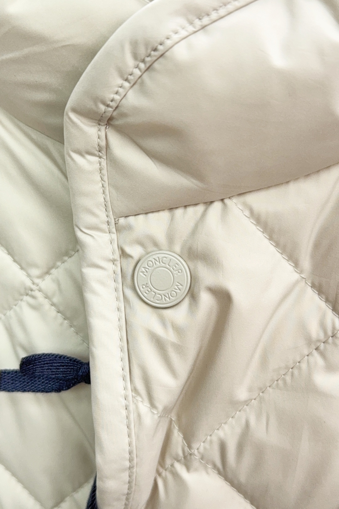 Moncler Male Down Jacket White Duck Down Black M-l