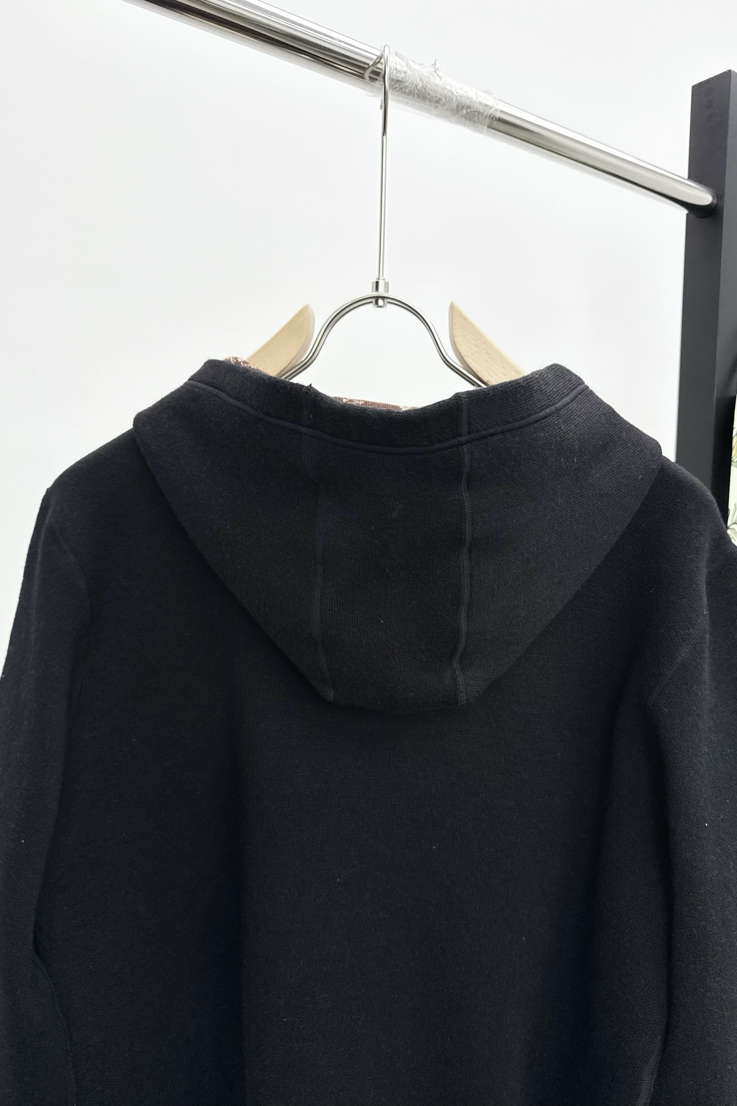 Louis Vuitton Basic Clothing Cotton Black Hooded S-m-l-xl
