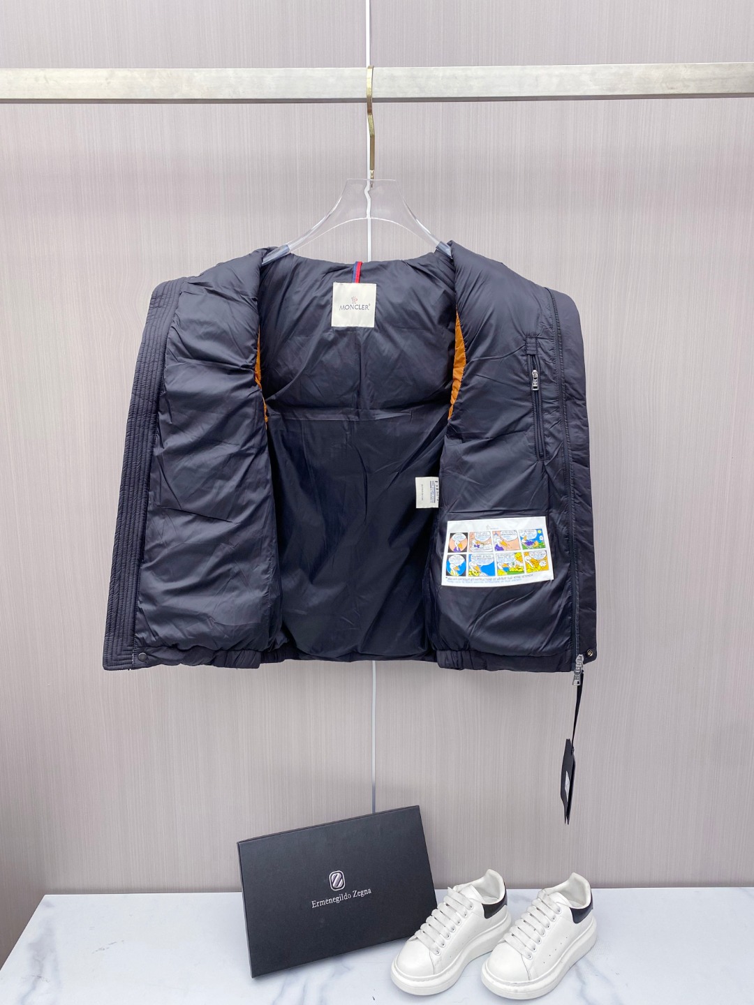 Moncler Down Vest Black S-m-l-xl