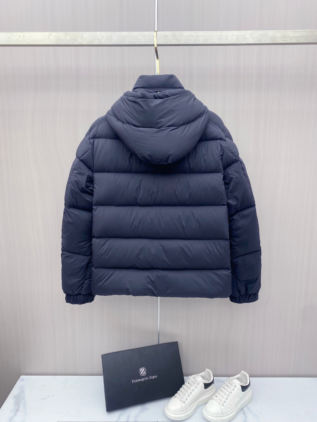 Moncler Down Jacket Polyester Black S-m-l