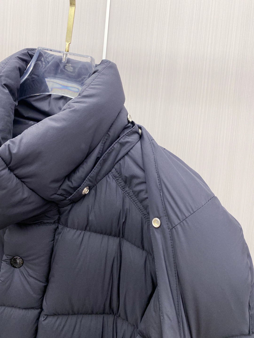 Moncler Down Jacket Polyester Black S-m-l