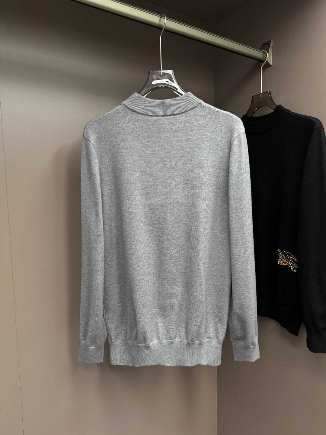Burberry Male Basic Clothing Wool Black M-l-xl-xxl-xxxl