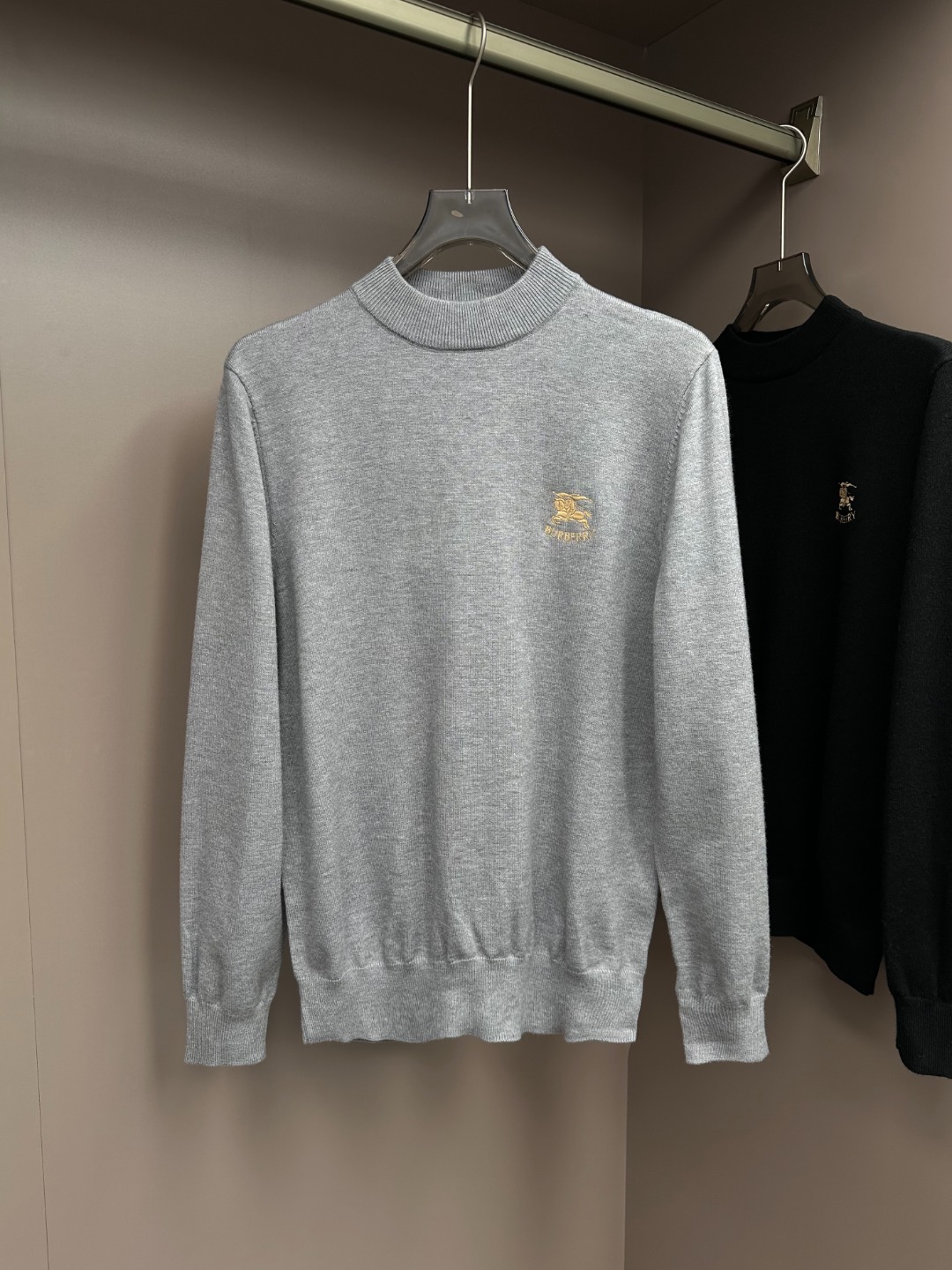 Burberry Basic Clothing Wool Black M-l-xl-xxl-xxxl