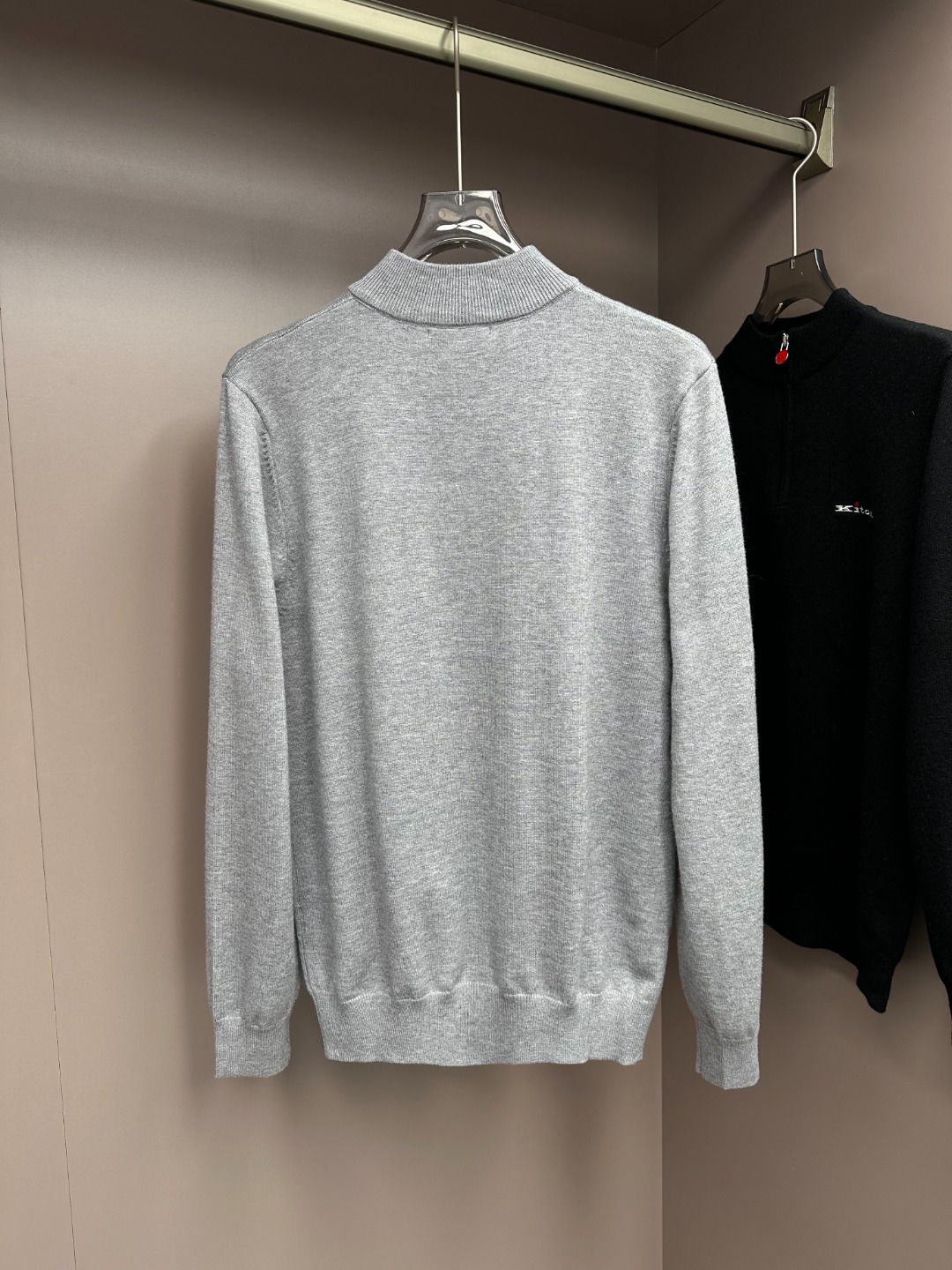 Kiton Male Basic Clothing Wool Black M-l-xl-xxl-xxxl
