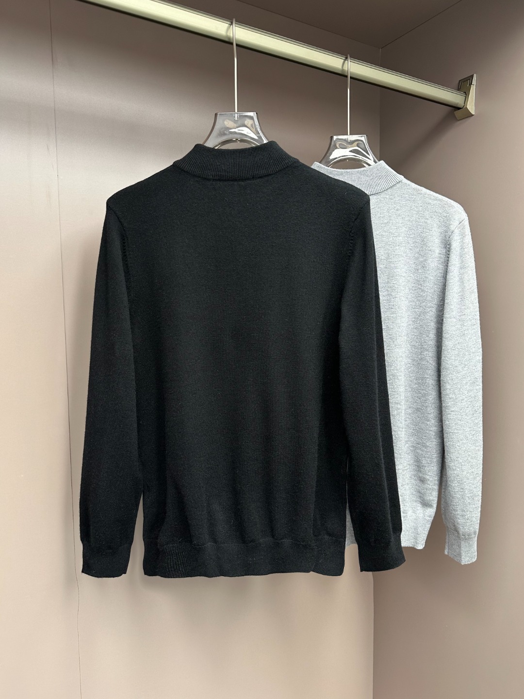 Kiton Male Basic Clothing Wool Black M-l-xl-xxl-xxxl