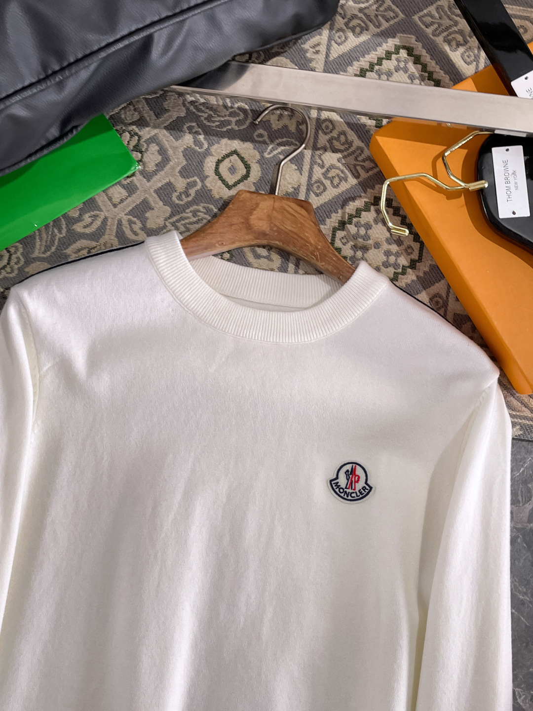 Moncler Male Basic Clothing Wool M-l-xxxl